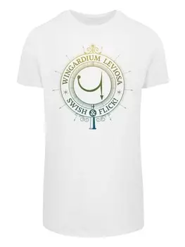 Футболка F4NT4STIC Harry Potter Wingardium Leviosa Spells Charms, белый