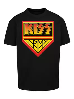 Футболка F4NT4STIC Heavy Oversize T-Shirt Kiss Army Logo, черный