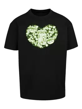 Футболка F4NT4STIC Heavy Oversize T-Shirt Sesamstrae Oscar hearty, черный