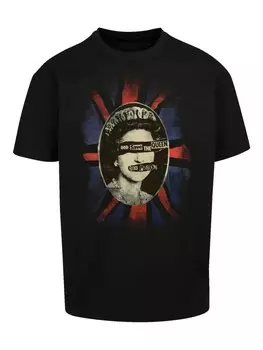 Футболка F4NT4STIC Heavy Oversize T-Shirt Sex Pistols God Save The Queen, черный