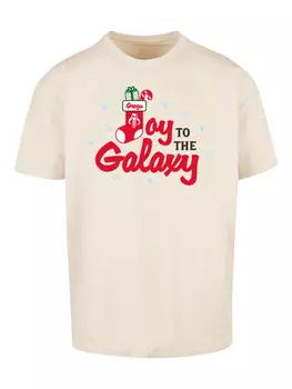 Футболка F4NT4STIC Heavy Oversize T-Shirt Star Wars Joy to the Galaxy XMAS, песочный