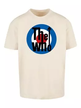 Футболка F4NT4STIC Heavy Oversize T-Shirt The Who Target Classic, песочный