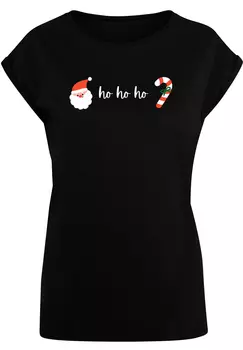 Футболка F4NT4STIC Ho Ho Ho Weihnachten, черный