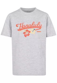 Футболка F4NT4STIC Honolulu, цвет grau meliert