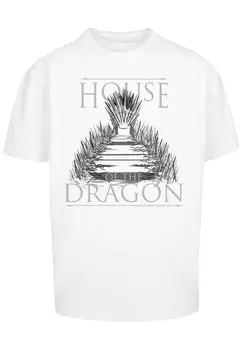 Футболка F4NT4STIC House Of The Dragon Throne, белый