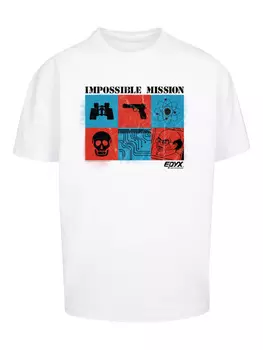 Футболка F4NT4STIC Impossible Mission Retro Gaming SEVENSQUARED, белый