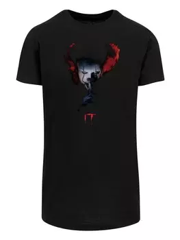Футболка F4NT4STIC IT Film ES Stephen King Pennywise Quiet, черный