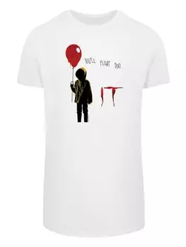 Футболка F4NT4STIC IT Film ES Stephen King Georgie Float, белый