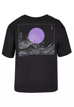 Футболка F4NT4STIC Kanagawa Wave, черный