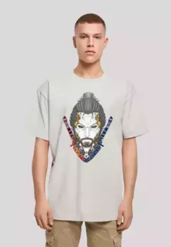 Футболка F4NT4STIC "Киберпанк Самурай CYBERPUNK STYLES", принт, цвет Lightasphalt