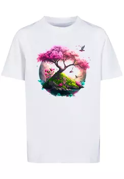 Футболка F4NT4STIC Kirschblten Baum Tee Unisex, белый
