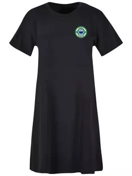 Футболка F4NT4STIC Kleid Sesamstrae Cookie Monster Sticker, черный