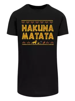 Футболка F4NT4STIC Knig der Lwen Hakuna Matata, черный