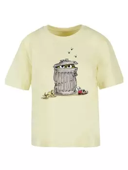 Футболка F4NT4STIC Ladies Everyday Tee Sesamstrae Oscar Tresh Box, цвет softyellow