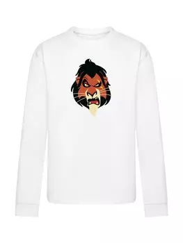 Футболка F4NT4STIC Langarm T-Shirt Disney Bsewichte Scar, белый