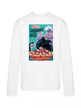 Футболка F4NT4STIC Langarm T-Shirt Disney Bsewichte Ursula Shrimpy Bits, белый
