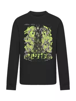Футболка F4NT4STIC Langarm T-Shirt Disney Bsewichte Maleficent Mayem Tour, черный
