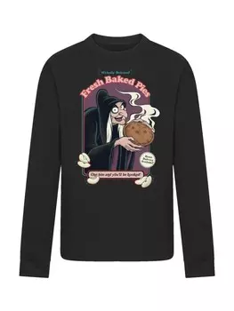 Футболка F4NT4STIC Langarm T-Shirt Disney Bsewichte One Bite Fresh Baked Pies, черный