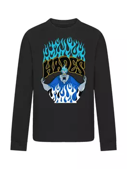Футболка F4NT4STIC Langarm T-Shirt Disney Bsewichte Hardes Fire, черный