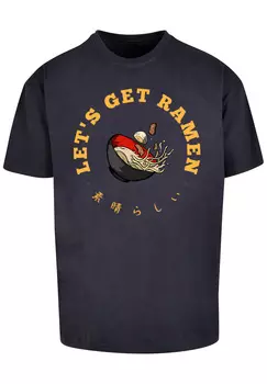 Футболка F4NT4STIC Lets get Ramen, темно-синий