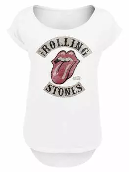 Футболка F4NT4STIC Long Cut T-Shirt The Rolling Stones Tour '78, белый