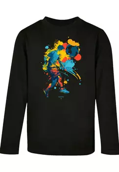 Футболка F4NT4STIC Longsleeve Fuballer bunt, черный