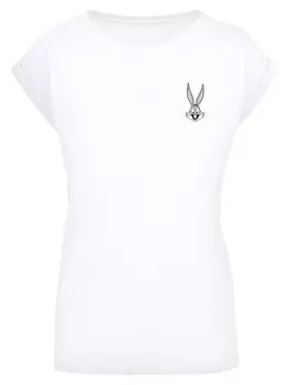 Футболка F4NT4STIC Looney Tunes Bugs Bunny Breast Print, белый