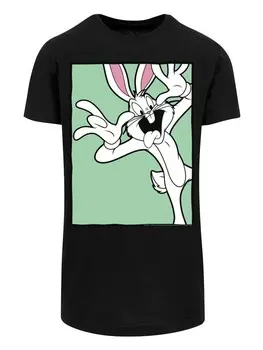 Футболка F4NT4STIC Looney Tunes Bugs Bunny Funny Face, черный