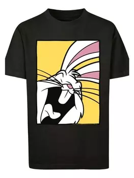 Футболка F4NT4STIC Looney Tunes Bugs Bunny Laughing, черный