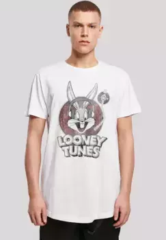 Футболка F4NT4STIC "Looney Tunes Bugs Bunny", принт, белый