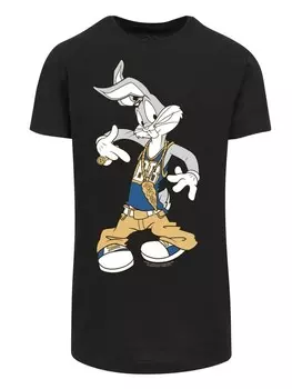 Футболка F4NT4STIC Looney Tunes Bugs Bunny Rapper, черный