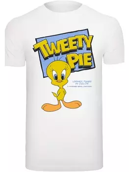 Футболка F4NT4STIC Looney Tunes Classic Tweety Pie, белый