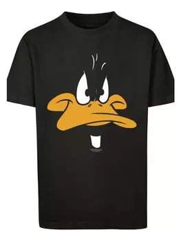 Футболка F4NT4STIC Looney Tunes Daffy Duck Big Face, черный