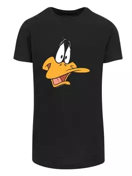 Футболка F4NT4STIC Looney Tunes Daffy Duck Face, черный