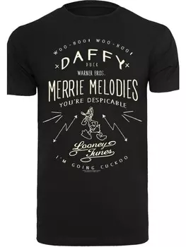 Футболка F4NT4STIC Looney Tunes Daffy Duck Vintage, черный