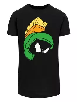 Футболка F4NT4STIC Looney Tunes Marvin The Martian Face, черный