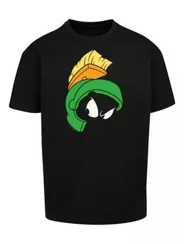 Футболка F4NT4STIC Looney Tunes Marvin The Martian Face, черный