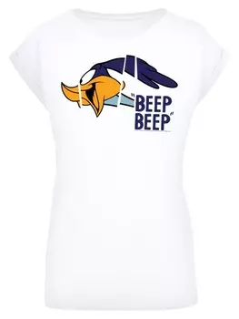 Футболка F4NT4STIC Looney Tunes Roadrunner Beep Beep, белый
