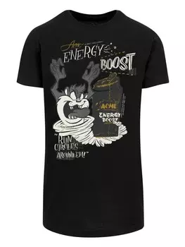Футболка F4NT4STIC Looney Tunes Taz Energy Boost, черный