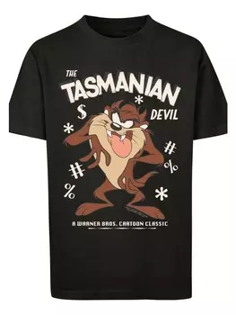 Футболка F4NT4STIC Looney Tunes Taz Vintage Tasmanian Devil Cartoon, черный