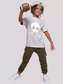 Футболка F4Nt4Stic MANGA BOY JAPAN, пятнистый серый