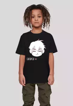 Футболка F4NT4STIC "Manga Boy Japan", принт, черный