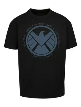 Футболка F4NT4STIC Marvel Avengers Agent Of SHIELD, черный