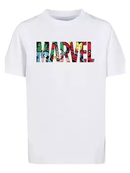 Футболка F4NT4STIC Marvel Avengers Characters Superhelden, белый