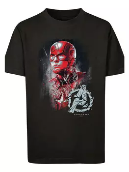 Футболка F4NT4STIC Marvel Avengers Endgame Captain America, черный