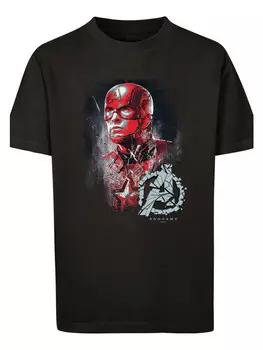 Футболка F4NT4STIC Marvel Avengers Endgame Captain America, черный