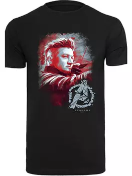 Футболка F4NT4STIC Marvel Avengers Endgame Hawkeye Brushed, черный