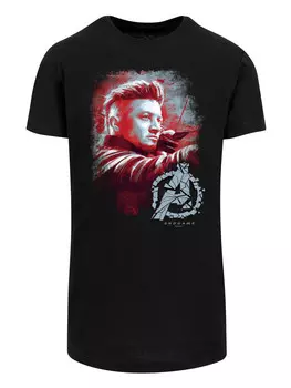 Футболка F4NT4STIC Marvel Avengers Endgame Hawkeye Brushed, черный