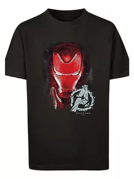 Футболка F4NT4STIC Marvel Avengers Endgame Iron Man Brushed, черный