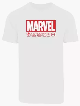 Футболка F4Nt4Stic Marvel, белый